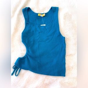 Urban outfitters teal blue top size M
